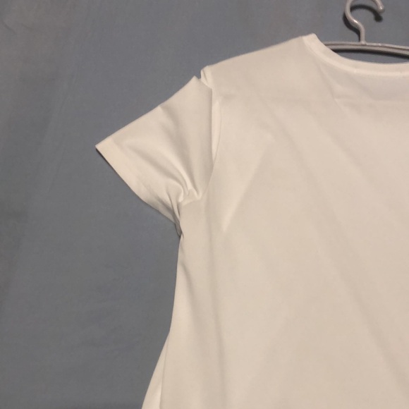 Men's white short-sleeved T-shirt - Picture 15 of 16